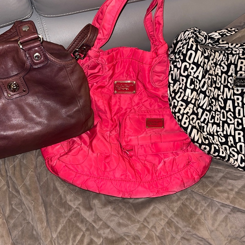 3 Marc by Marc Jacobs purses + cosmetic bag
